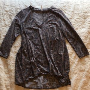Leopard print top!